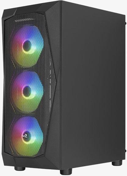 Aerocool - Caixa ATX Aerocool Falcon ARGB Vidro Temperado Preto