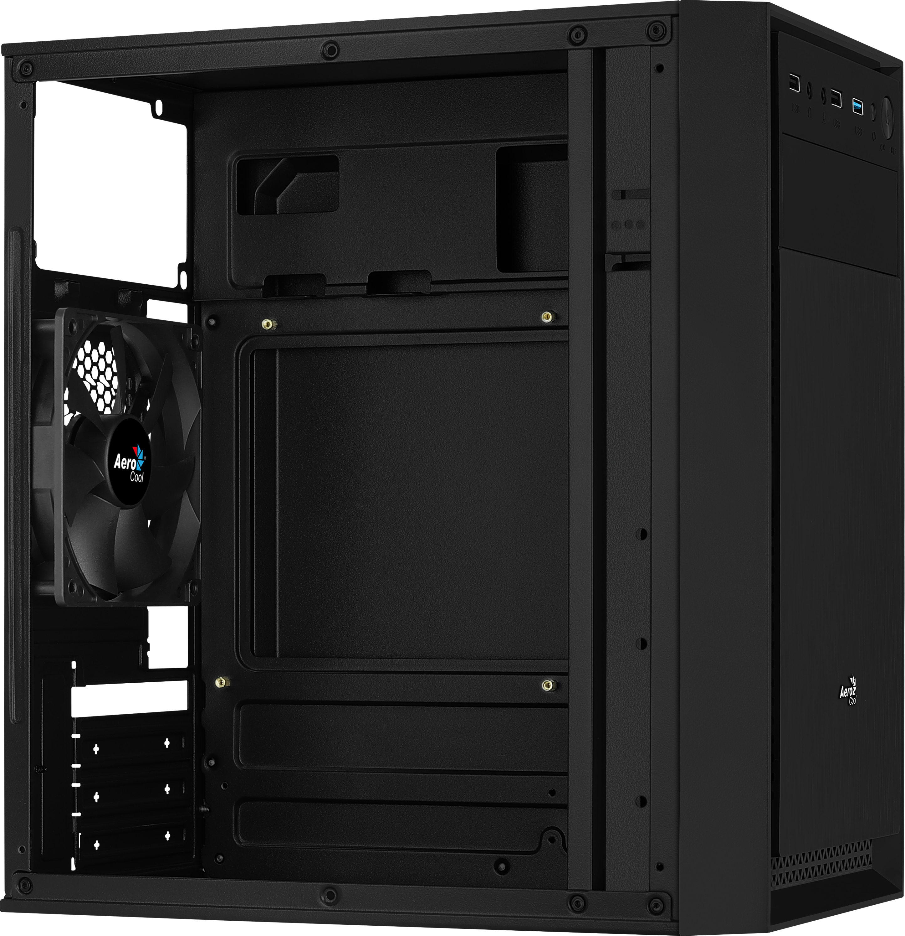 Aerocool - Caixa Micro-ATX Aerocool CS-104 Preto