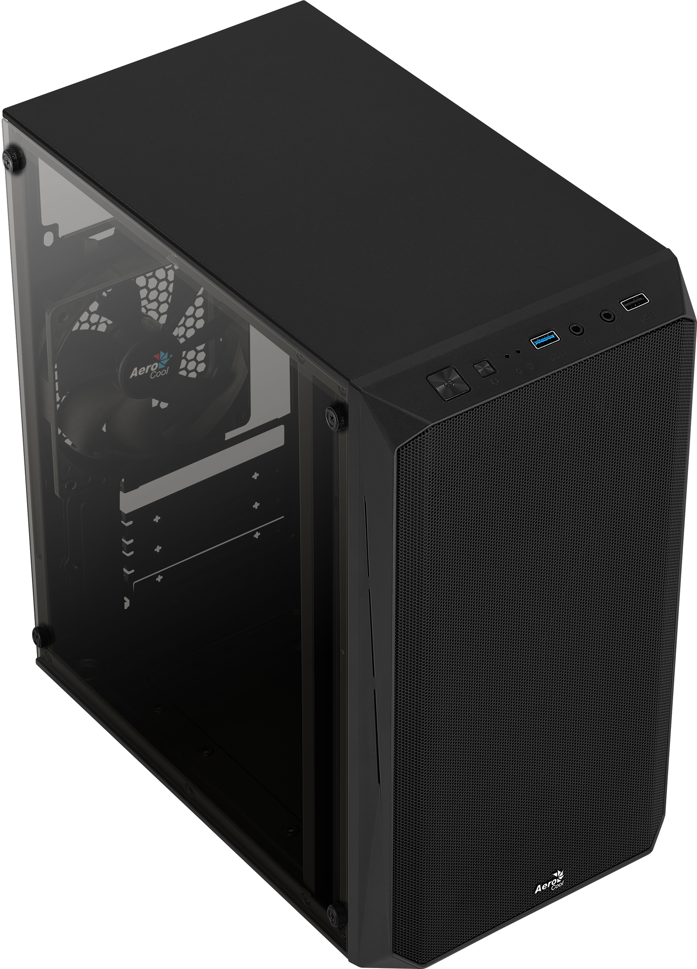 Aerocool - Caixa Micro-ATX Aerocool CS-107 Preto