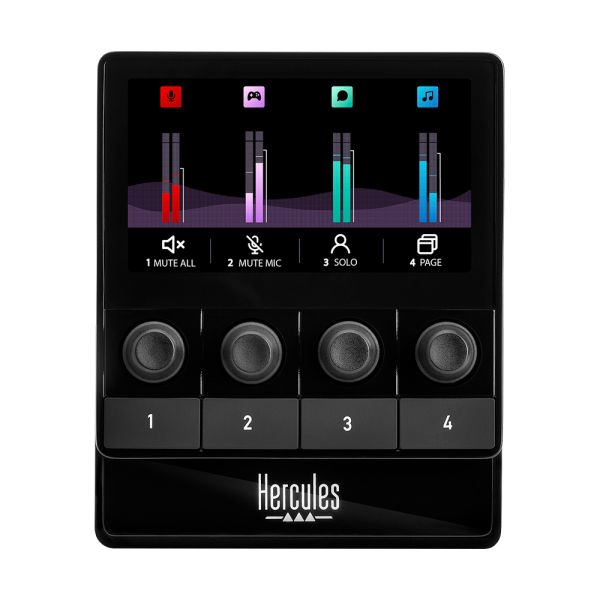 Hercules - Controlador DJ Hercules Áudio Hercules Stream 100