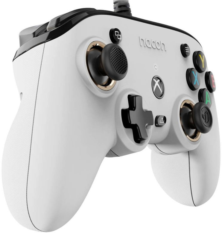 Nacon - Gamepad Nacon Pro Compact Branco