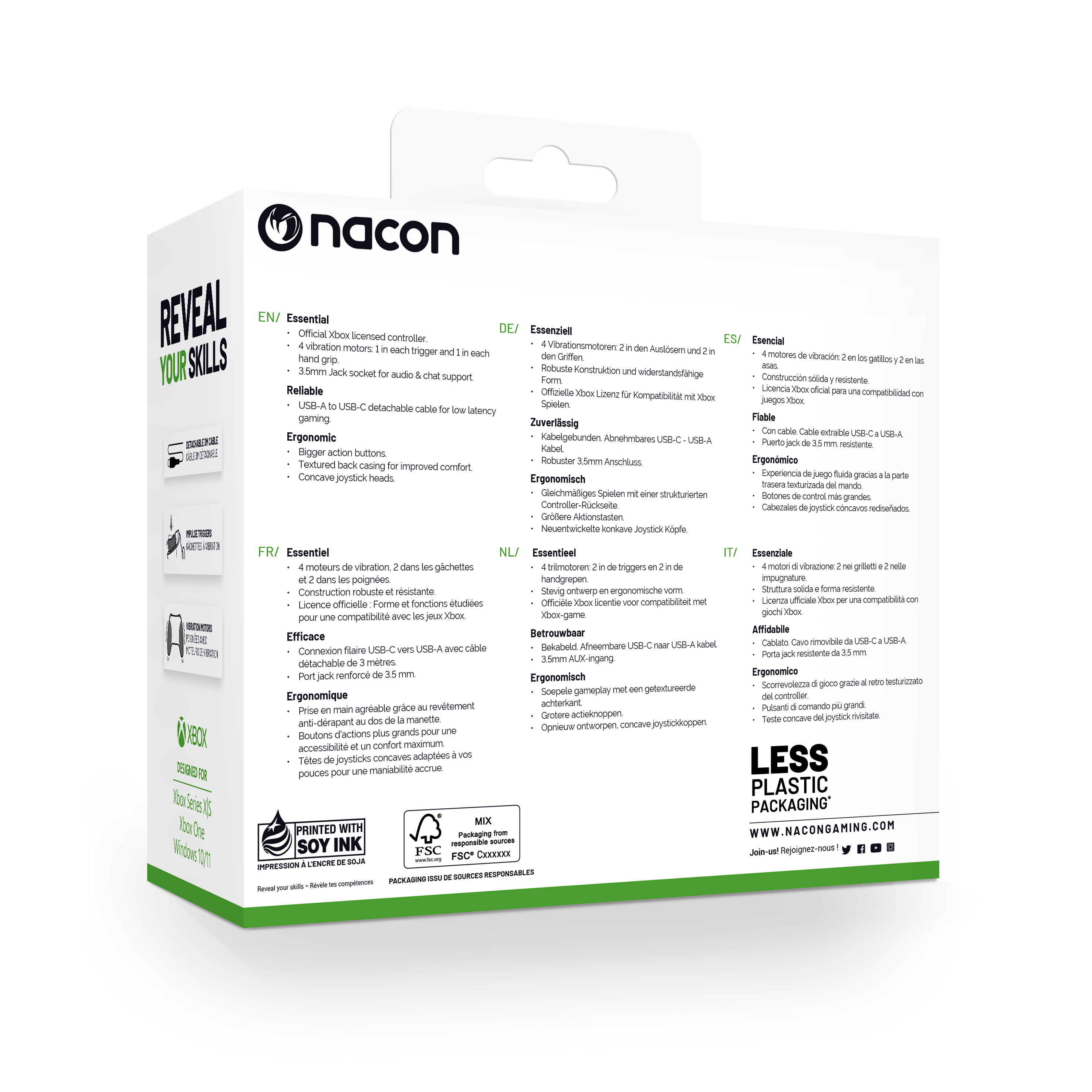 Nacon - Gamepad Nacon EVOL-X