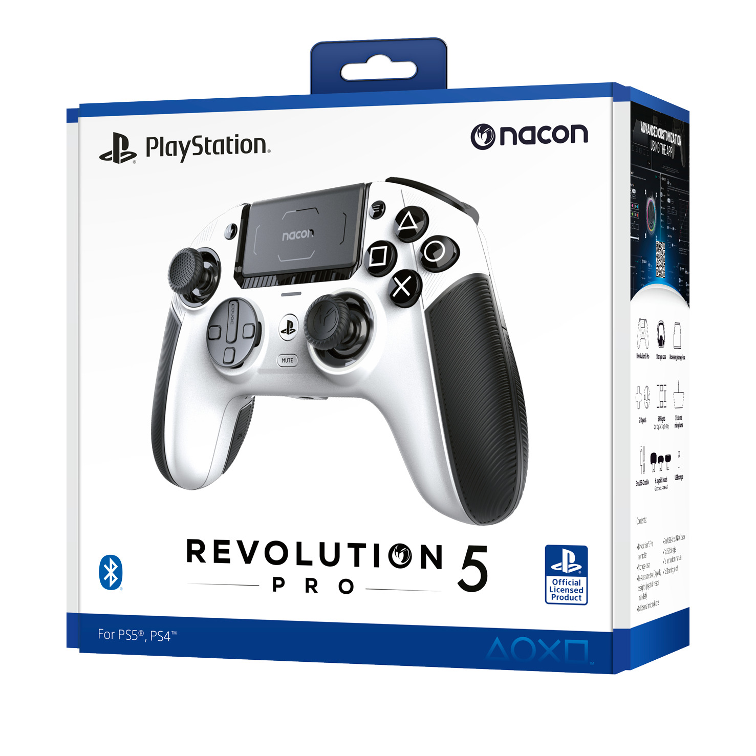Gamepad Nacon Revolution 5 Pro Branco