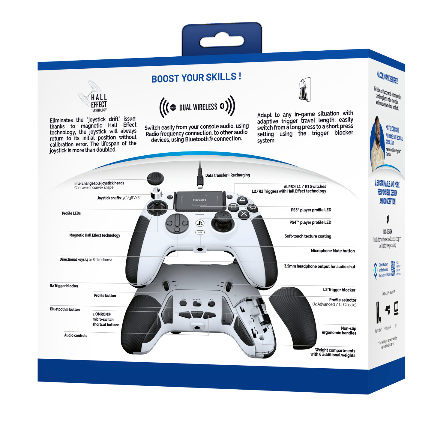 Comando sem fios Sony PlayStation® DualSense™ - Apple (PT)