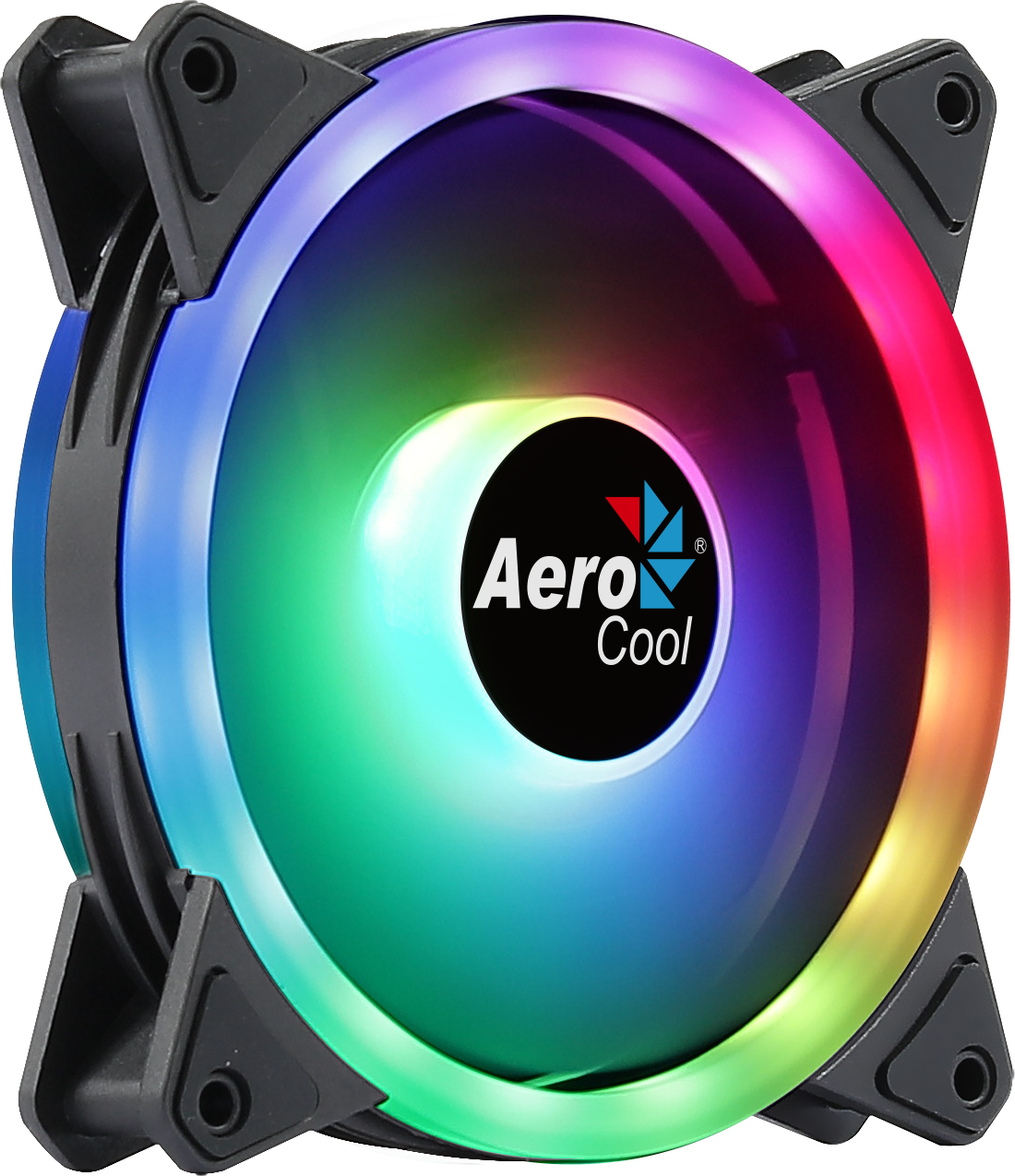 Ventoinha Aerocool Duo 12 ARGB Preto 120mm