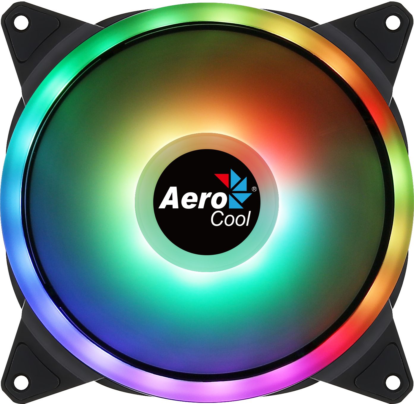 Ventoinha Aerocool Duo 14 ARGB Preto 140mm