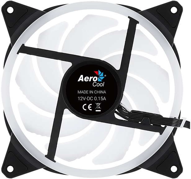 Aerocool - Ventoinha Aerocool Duo 14 ARGB Preto 140mm