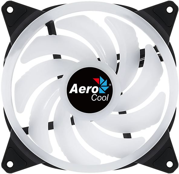 Aerocool - Ventoinha Aerocool Duo 14 ARGB Preto 140mm