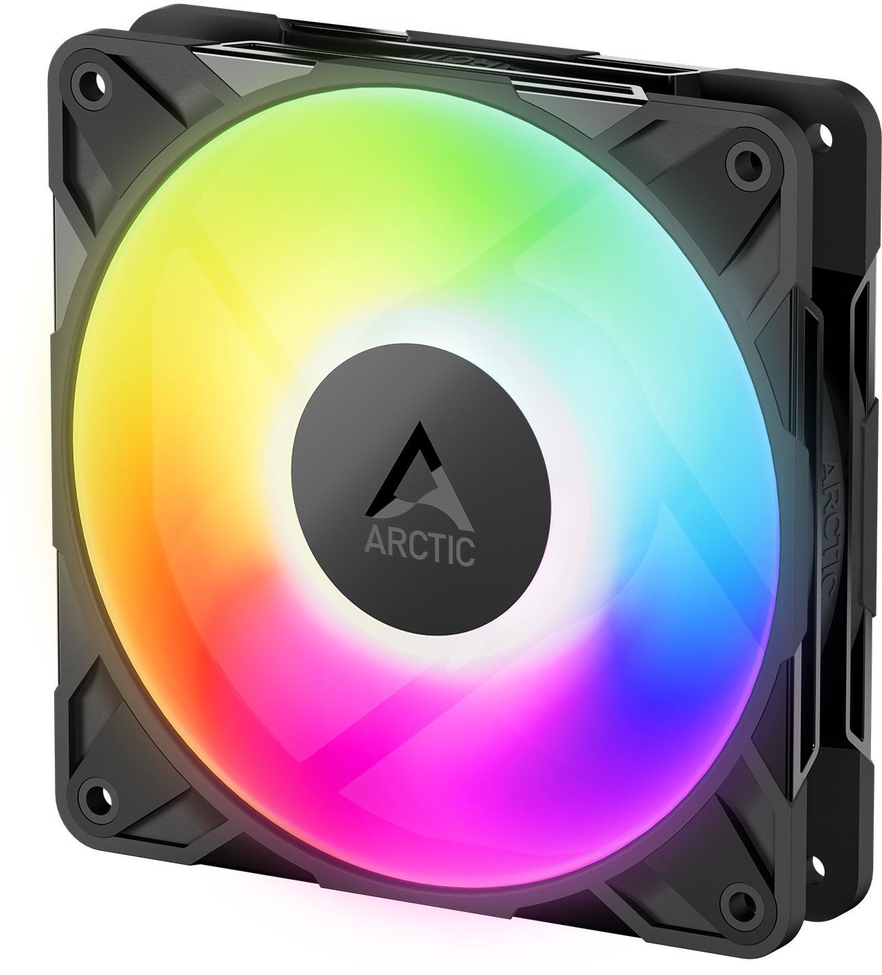 Arctic - Ventoinha Arctic P12 PRO PWM PST ARGB 120mm - Preto