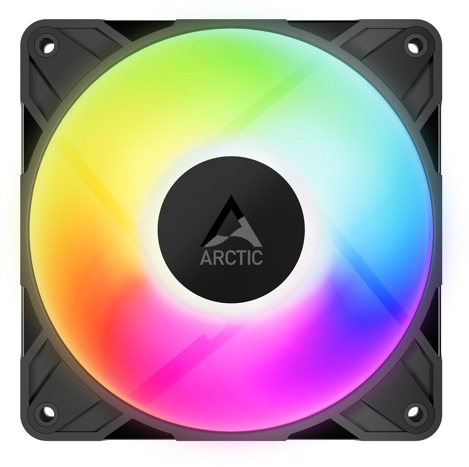 Arctic - Ventoinha Arctic P12 PRO PWM PST ARGB 120mm - Preto