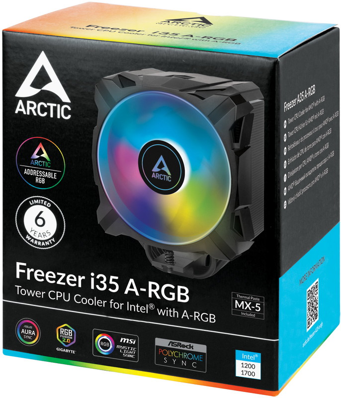 Arctic - Cooler CPU Arctic Freezer i35 ARGB - 120mm