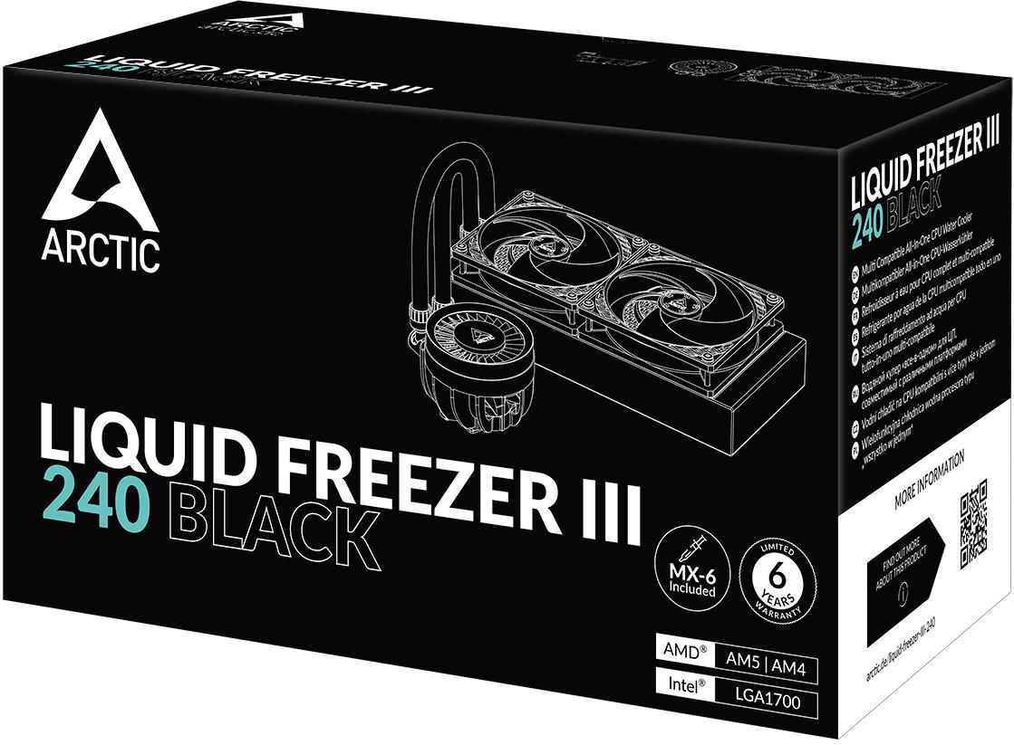 Arctic - Water Cooler CPU AIO Arctic Liquid Freezer III - 240mm