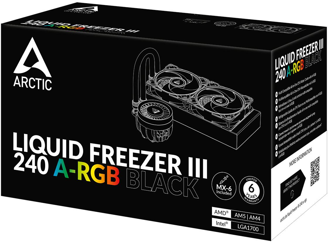 Arctic - Water Cooler CPU AIO Arctic Liquid Freezer III ARGB - 240mm