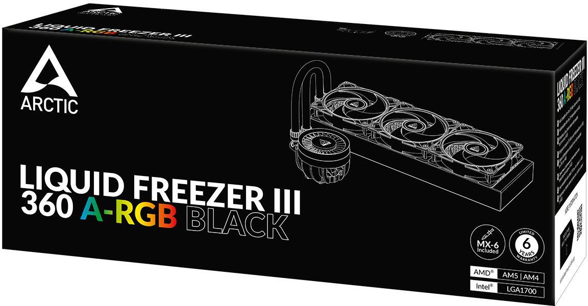 Arctic - Water Cooler CPU AIO Arctic Liquid Freezer III ARGB - 360mm