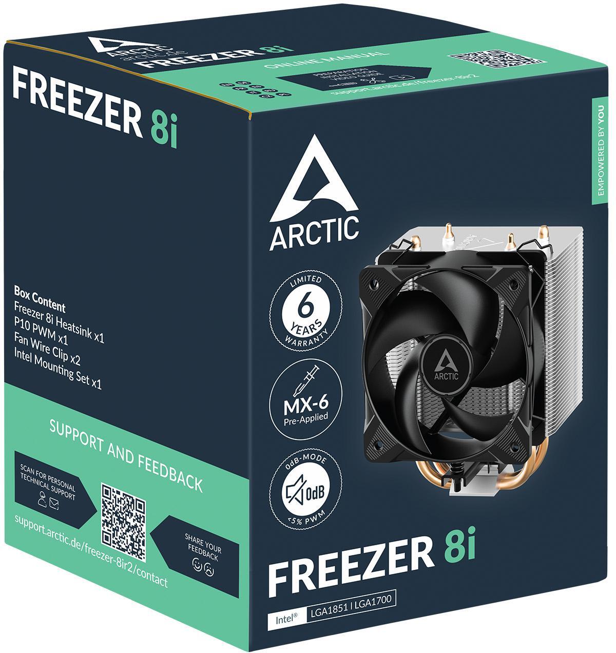  - Cooler CPU Arctic Freezer 8i (Compact) - 100mm