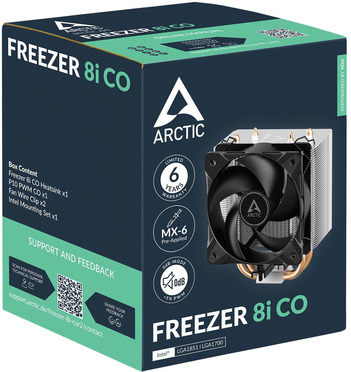  - Cooler CPU Arctic Freezer 8i CO (Compact) - 100mm