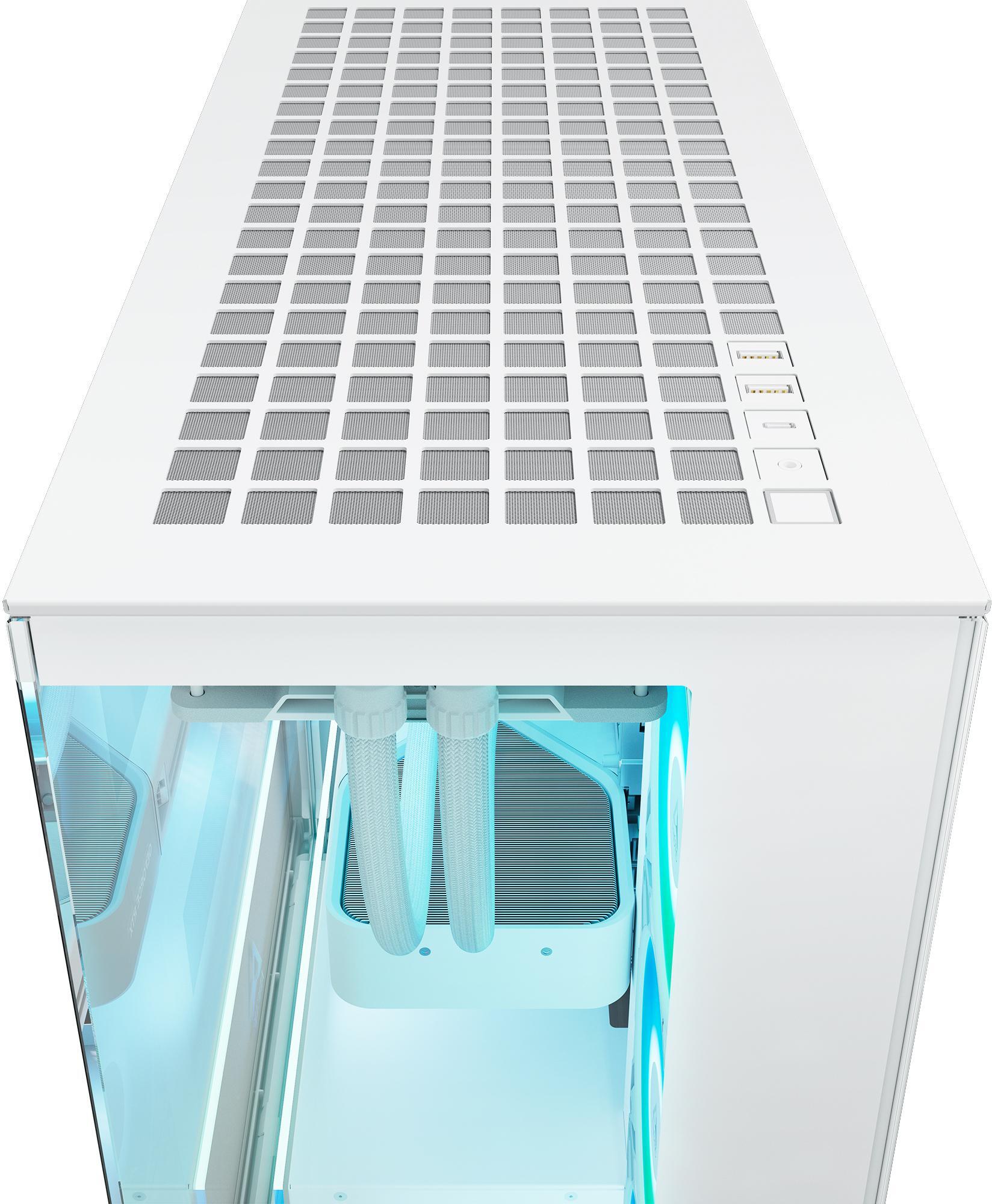  - Caixa E-ATX Arctic Xtender ARGB Vidro Temperado Branco