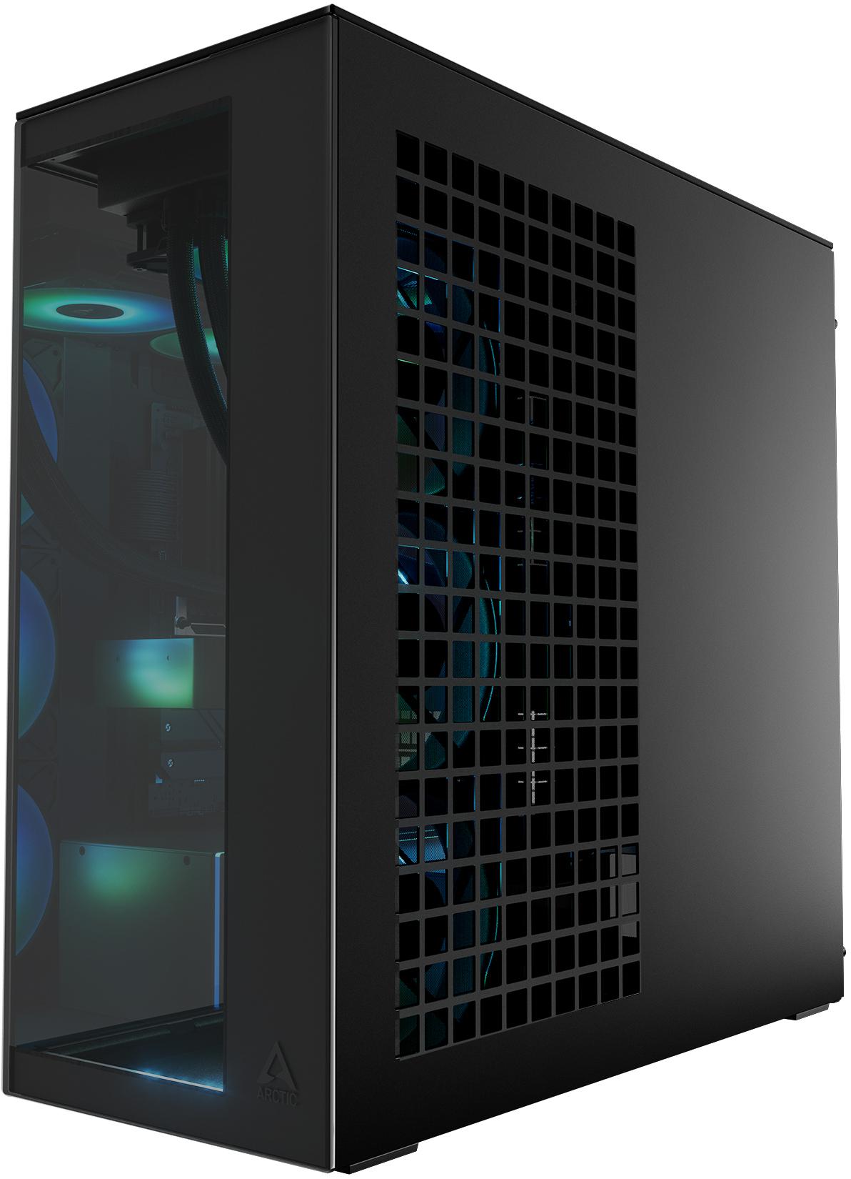  - Caixa E-ATX Arctic Xtender ARGB Vidro Temperado Preto