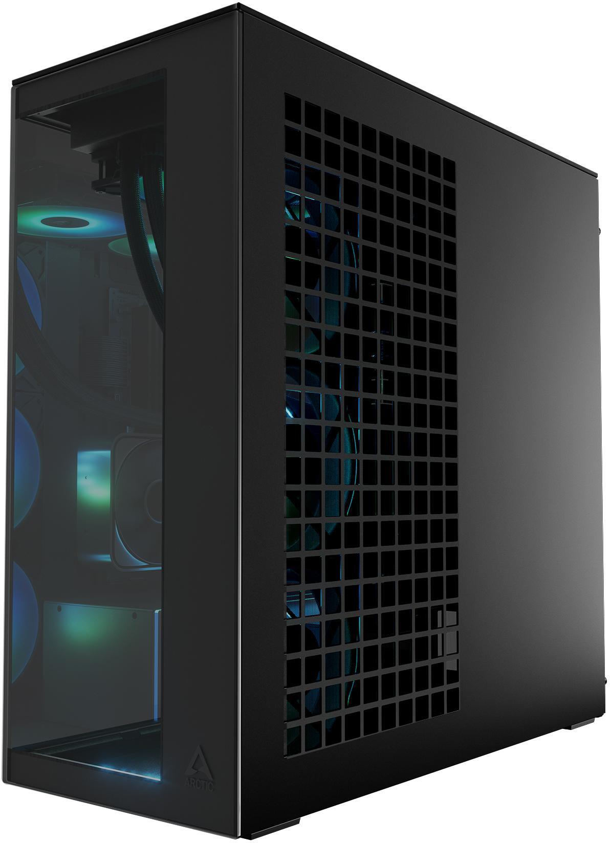  - Caixa E-ATX Arctic Xtender VG ARGB Vidro Temperado Preto