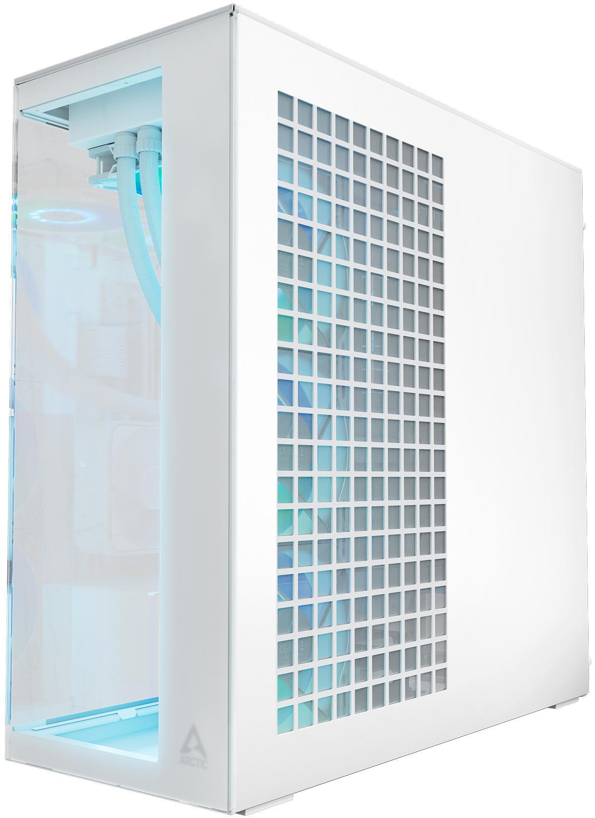  - Caixa E-ATX Arctic Xtender VG ARGB Vidro Temperado Branco