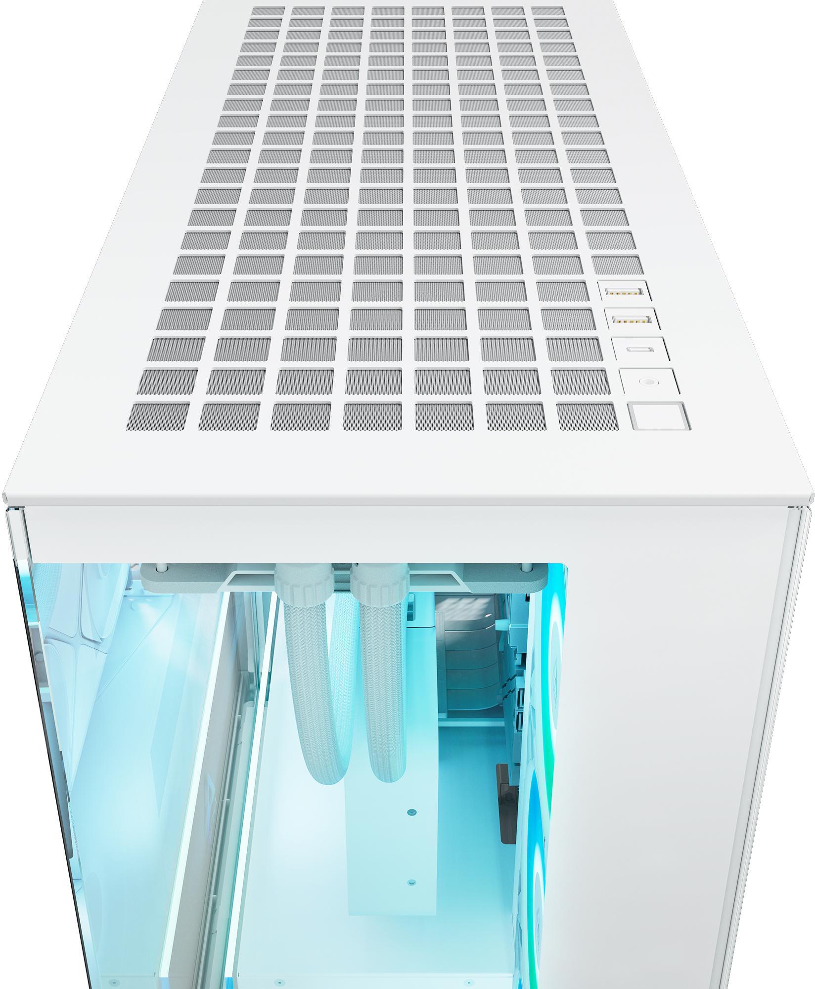  - Caixa E-ATX Arctic Xtender VG ARGB Vidro Temperado Branco