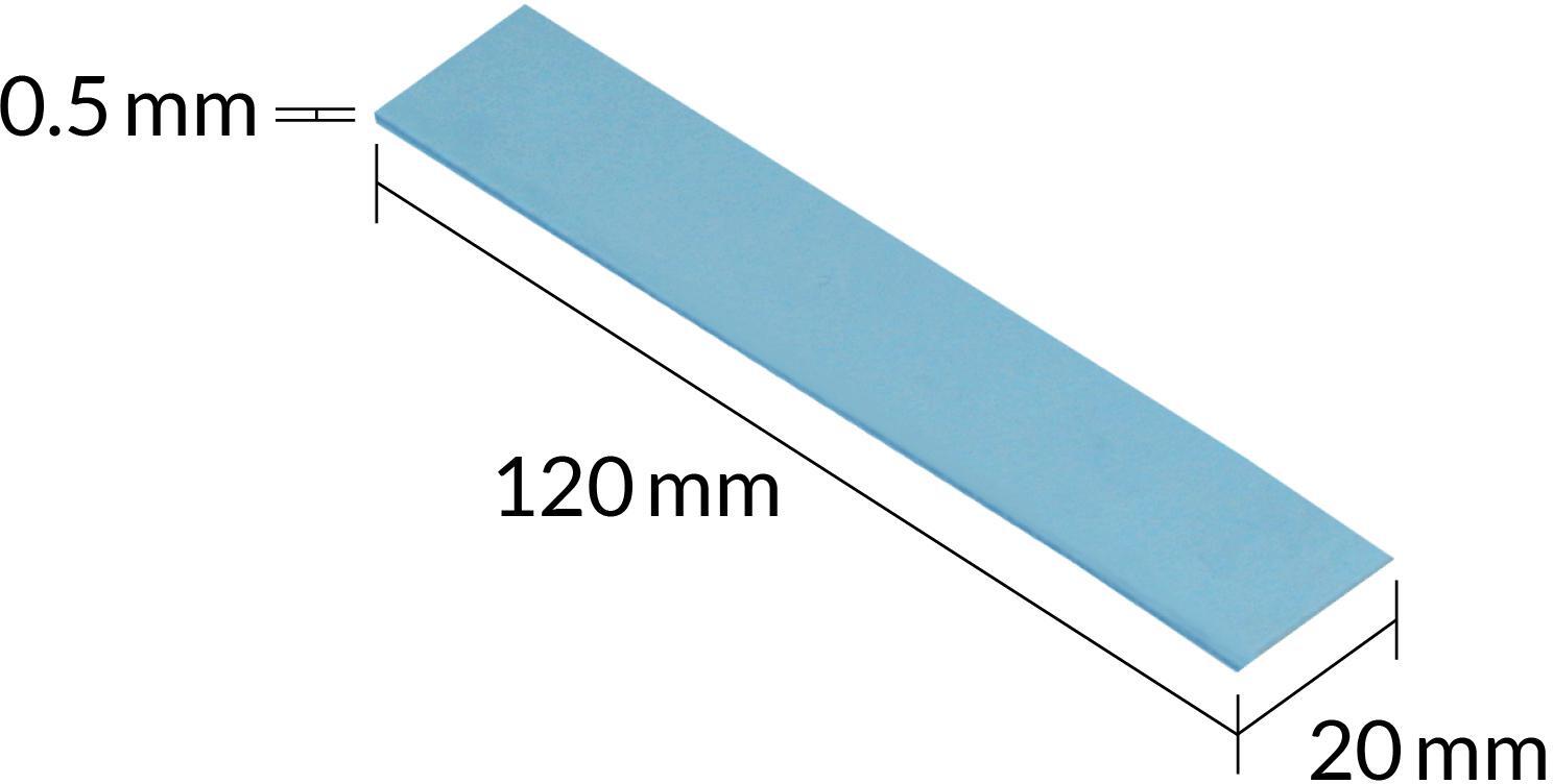  - Thermal Pad Arctic TP-3 120 x 20 x 0.5 mm (Pack 4)