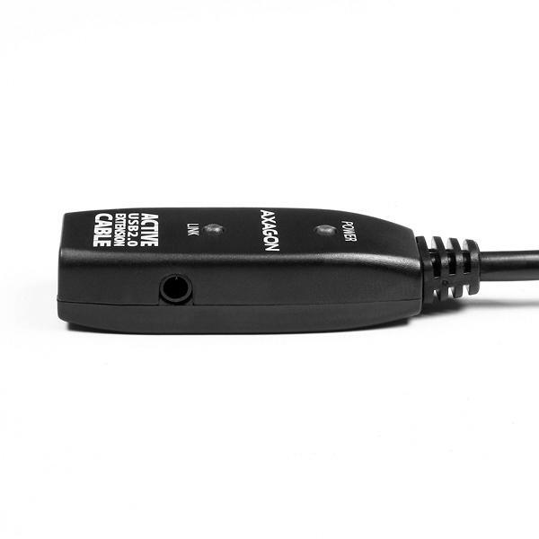 AXAGON - ** B Grade ** Cabo Extensão AXAGON ADR-205 Activo USB, USB 2.0, USB-A para USB-A - 5m