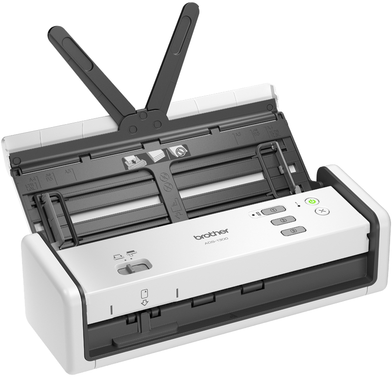 Brother - Scanner Portátil Brother ADS-1300 30PPM