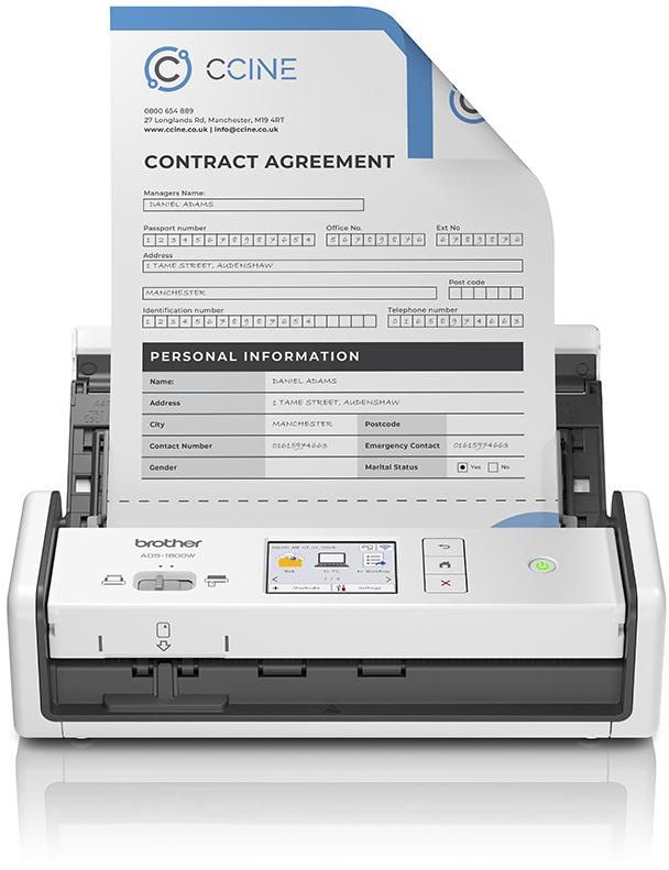 Picture of Picture of Scanner Portátil Brother ADS-1800W 30PPM WiFi