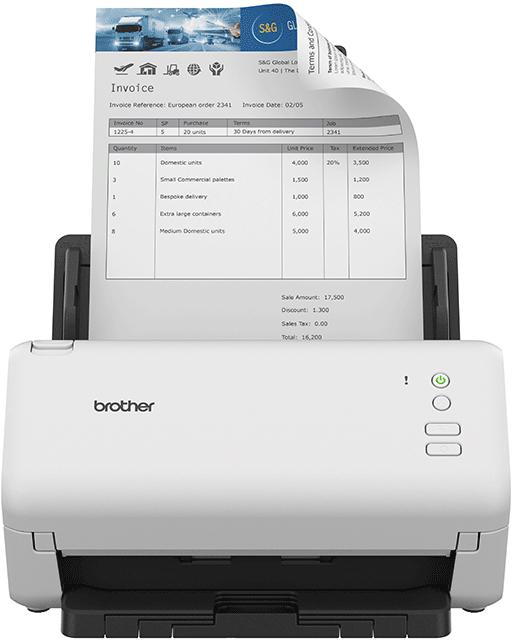 Picture of Picture of Scanner de Documentos Brother ADS-4100 Duplex A4 35PPM 70IPM USB