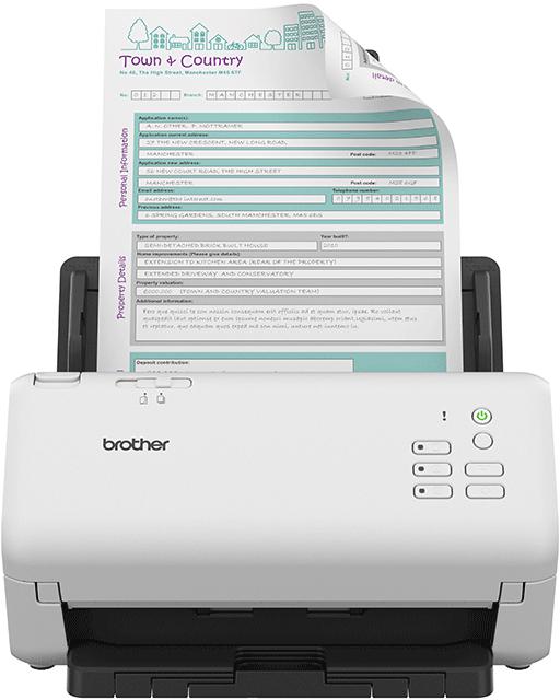 Picture of Picture of Scanner de Documentos Brother ADS-4300N 40PPM 80IPM Ethernet