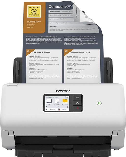 Picture of Picture of Scanner de Documentos Brother ADS-4500W 35PPM
