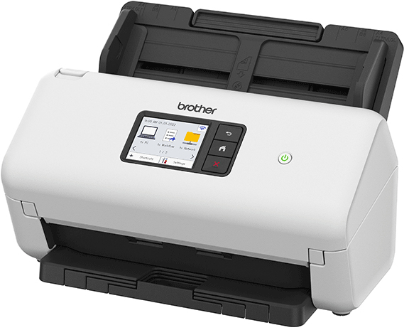 Brother - Scanner de Documentos Brother ADS-4500W 35PPM