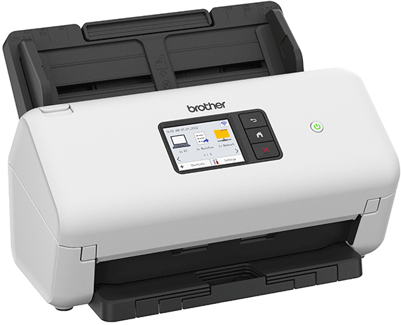 Brother - Scanner de Documentos Brother ADS-4500W 35PPM