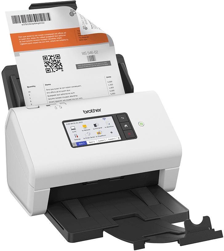 Brother - Scanner de Documentos Brother ADS-4900W 60PPM WiFi