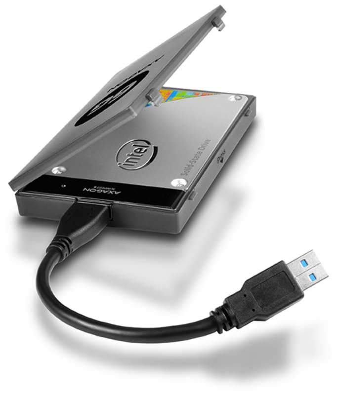 AXAGON - Adaptador AXAGON ADSA-1S6 SLIMPort6, USB 3.0, 2,5" SSD/HDD, SATA 6G - Caixa Incluída