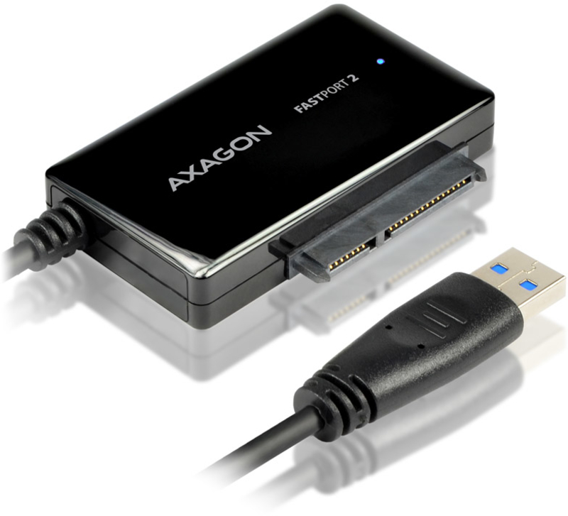 Adaptador AXAGON ADSA-FP2 USB3.0 - SATA 6G 25" HDD/SSD FASTPort2