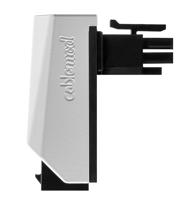 Adaptador CableMod 12VHPWR 90 Graus Variante A Branco