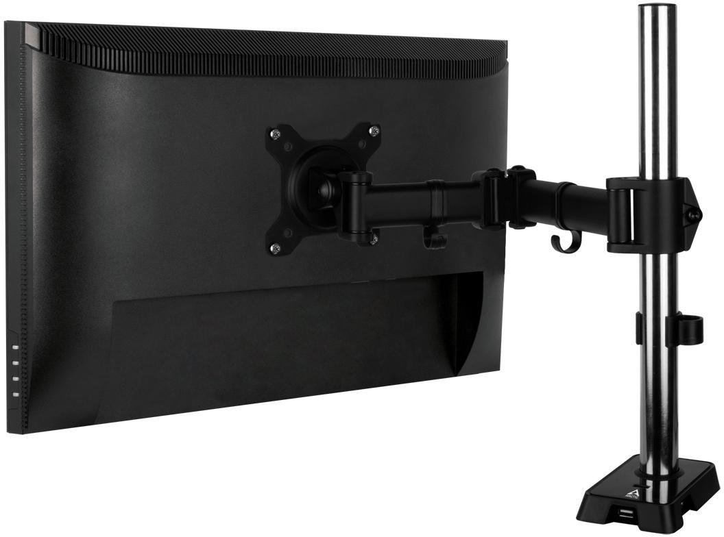  - Suporte de Mesa Arctic Z1 (Gen 3) com HUB USB 2.0 Duplo