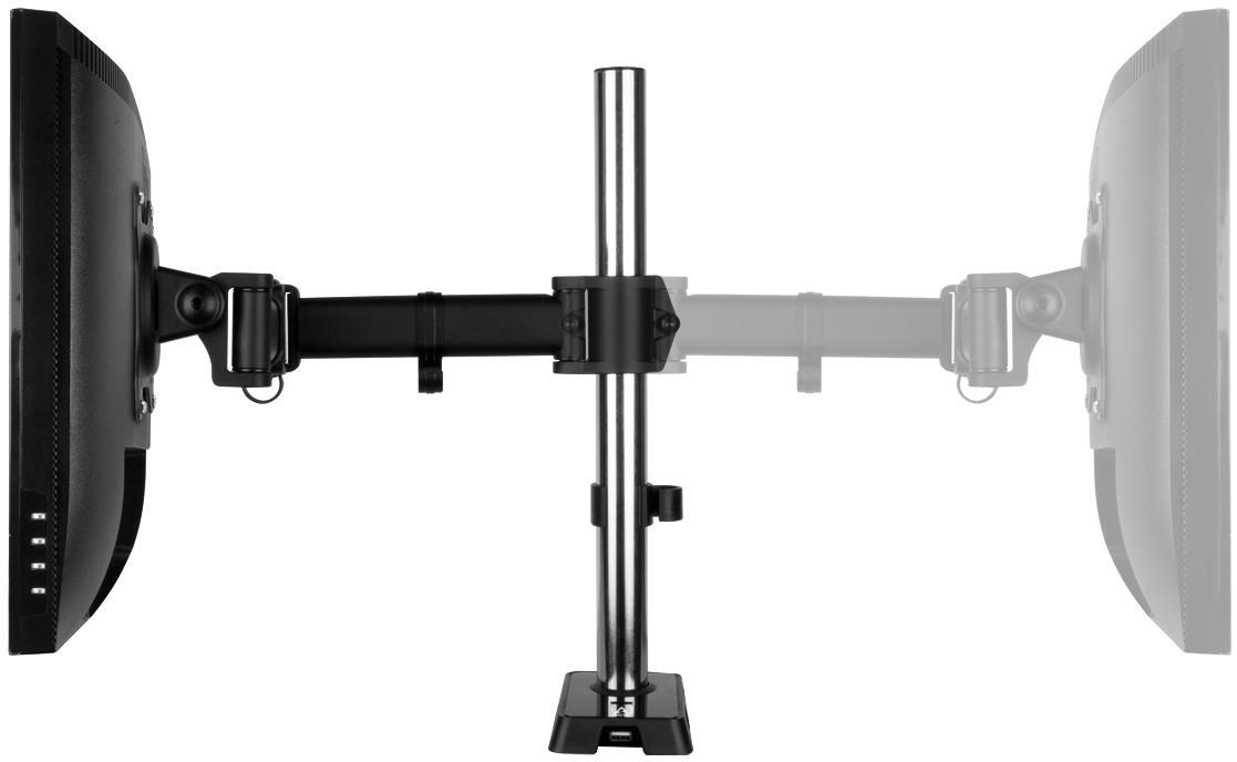  - Suporte de Mesa Arctic Z1 (Gen 3) com HUB USB 2.0 Duplo