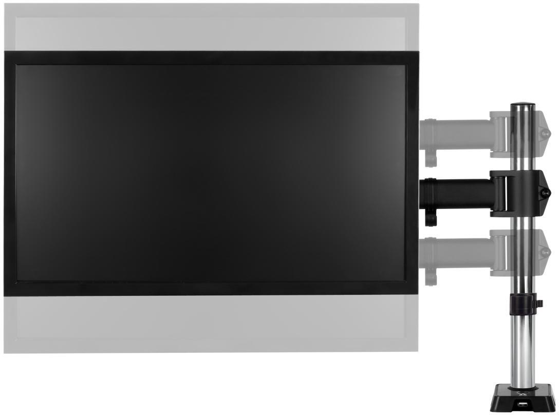  - Suporte de Mesa Arctic Z1 (Gen 3) com HUB USB 2.0 Duplo