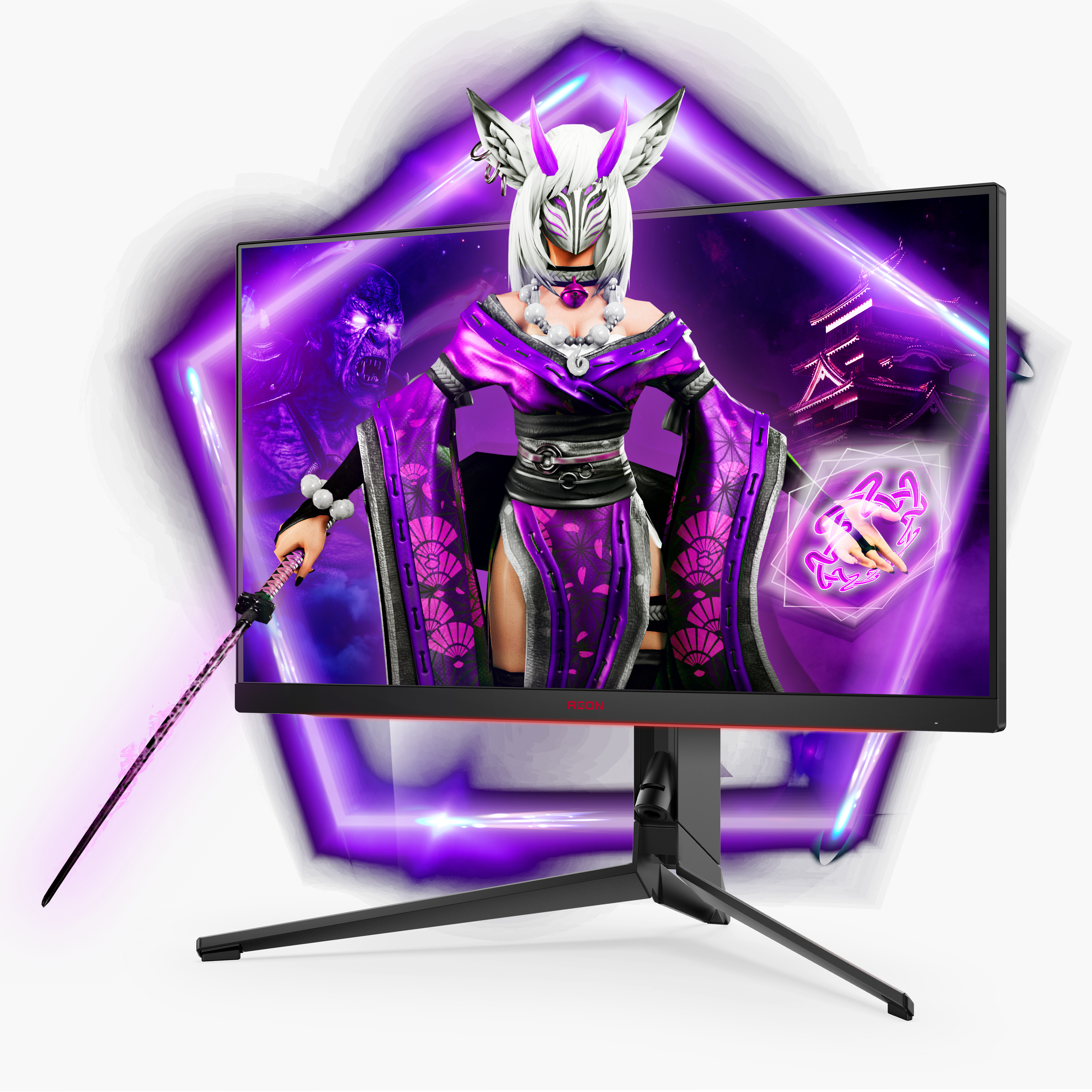 AOC - Monitor AOC AGON PRO 27" AG274QZM IPS QHD 240Hz 1ms Adaptive Sync