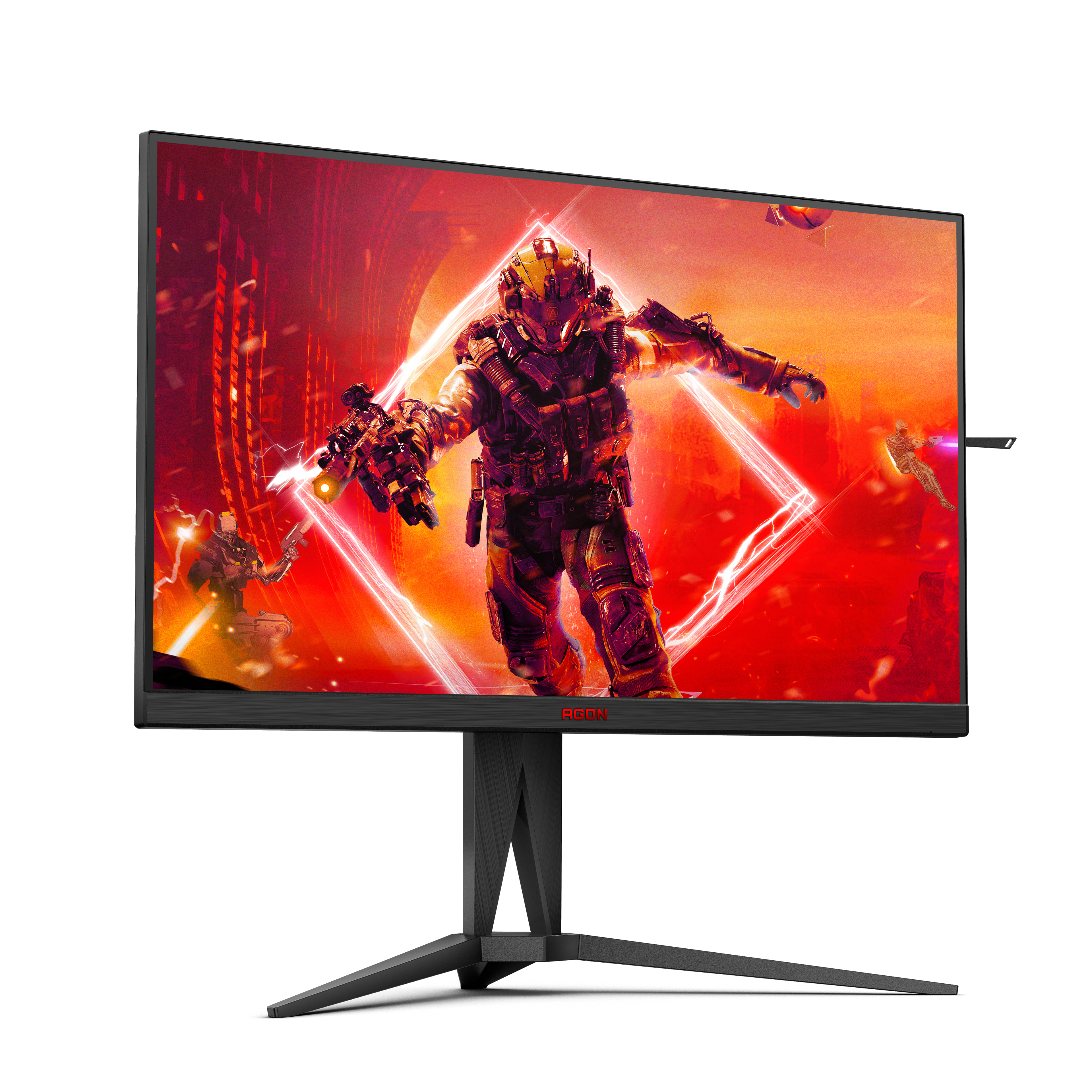 AOC - Monitor AOC AGON 27" AG325QZN VA QHD 240Hz 0.5ms FreeSync Premium HDR400