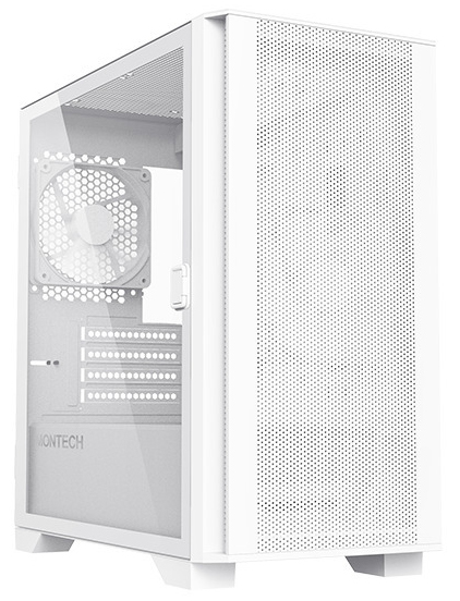 Montech - Caixa Micro-ATX Montech AIR 100 Lite Vidro Temperado Branco