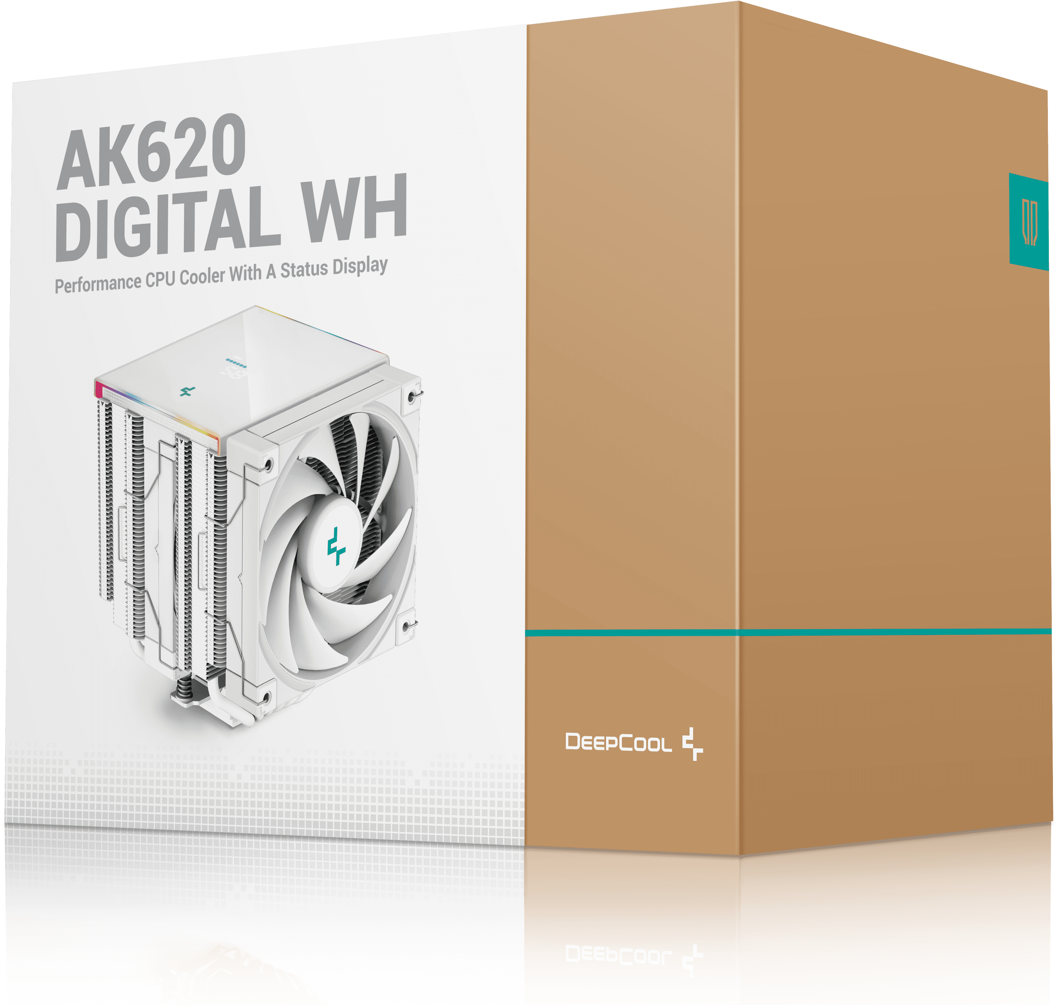 Deepcool - ** B Grade ** Cooler CPU Deepcool AK620 Digital Branco