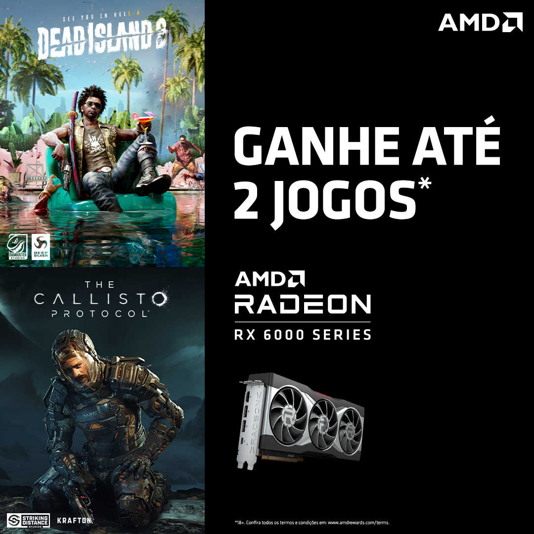 Cupão AMD Raise The Game Bundle - Q4 2022 Cupão AMD Raise The Game Bundle - Q4 2022