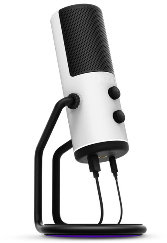 NZXT - Microfone NZXT Capsule Cardioid USB Branco