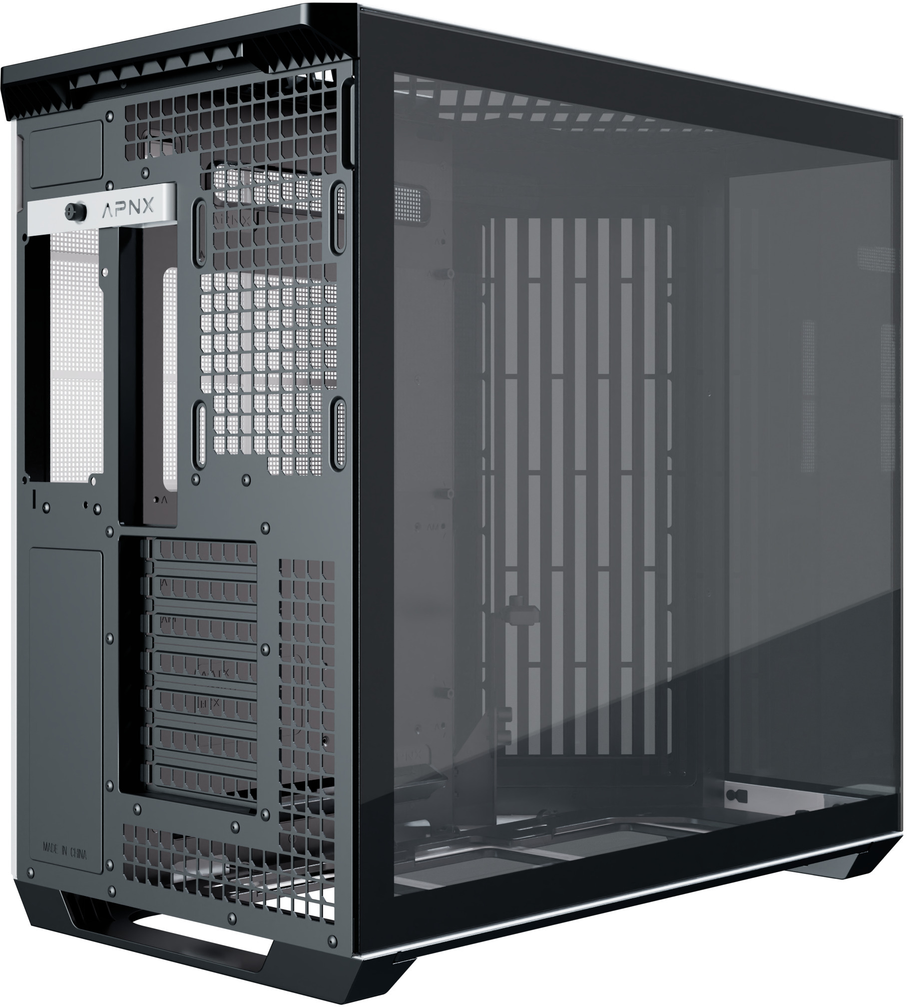 APNX - Caixa ATX APNX V1 Preto/Branco/Madeira