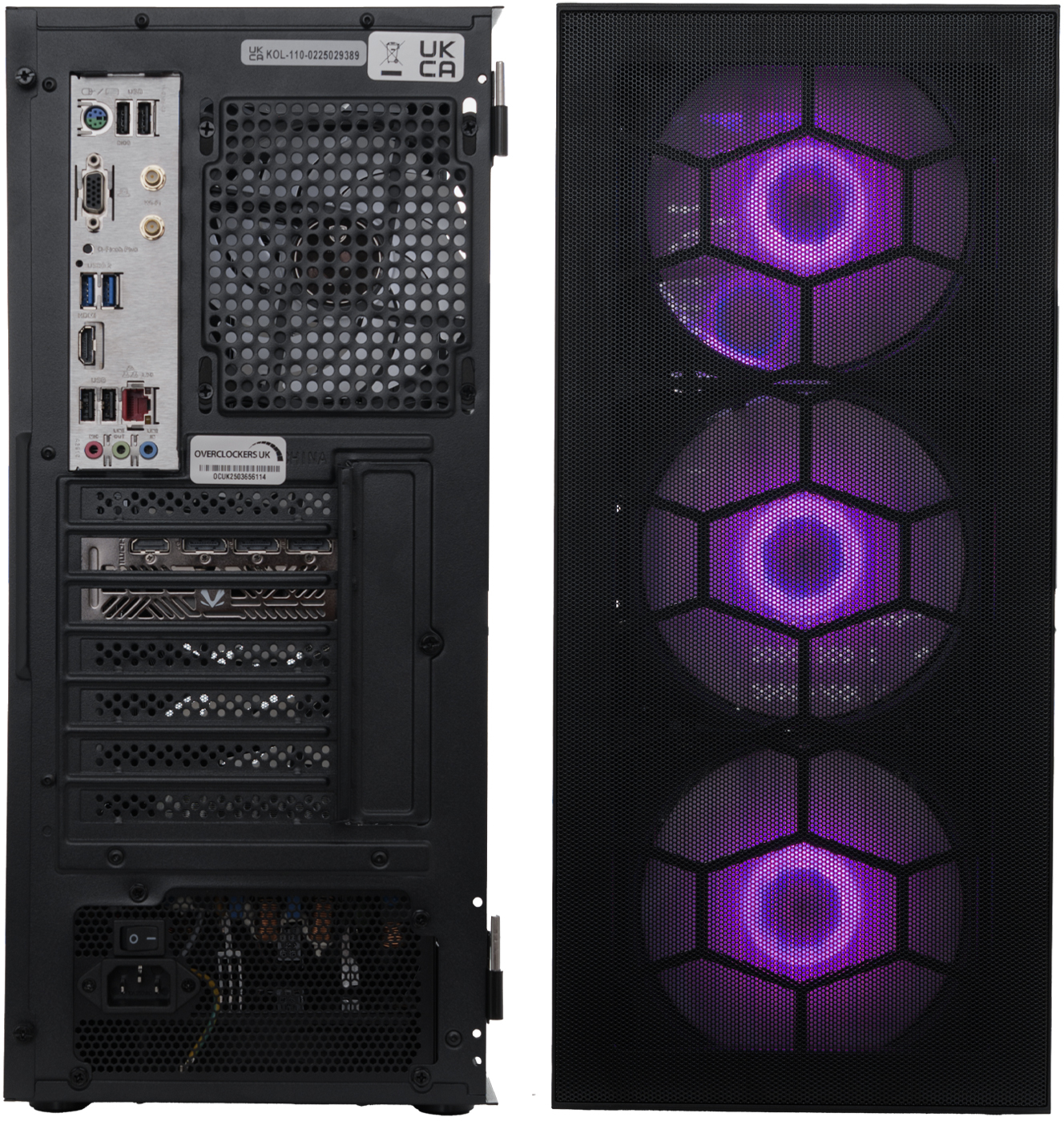 AURA PC - Computador Mach 2 Gamer-PC Ryzen 5 7500F 32GB DDR5 1TB RTX 5060 Ti 16GB WiFi W11