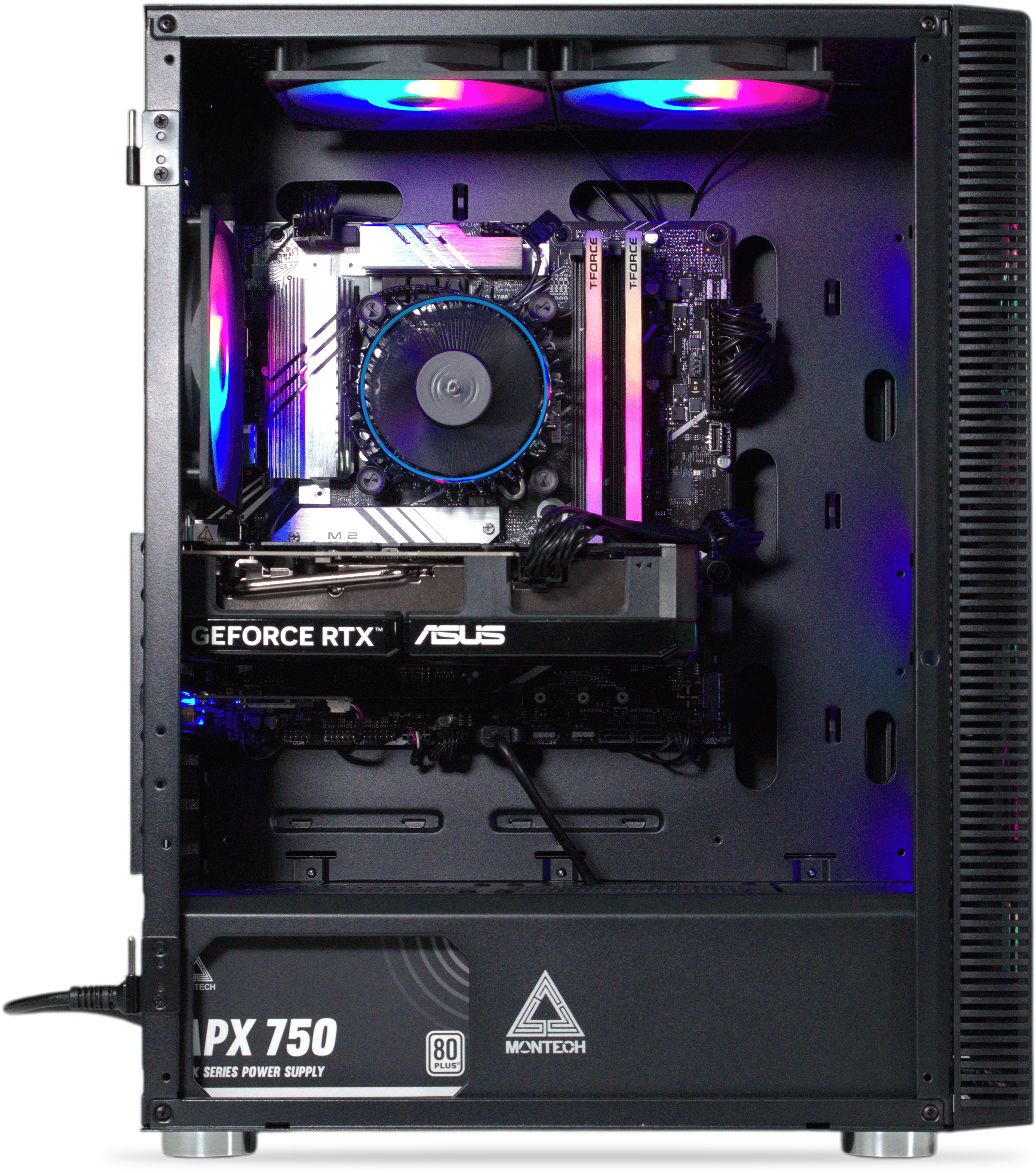 AURA PC - Computador AURA Gamer-PC Powered by ASUS Intel i5 14400F 32GB DDR5 1TB RTX 5060 Ti WiFi W11